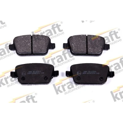 Imagem de KRAFT 6012304 Jogo de pastilhas para travão disco Eixo traseiro FORD: S Max Mk1, Focus 2, MONDEO 4 Turnier, VOLVO: S80 II, V70 3