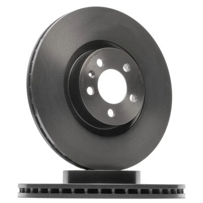 Imagem de BREMBO 09.D766.11 Disco de travão 312 25 5 interior ventilado revestido alto carbono com parafusos