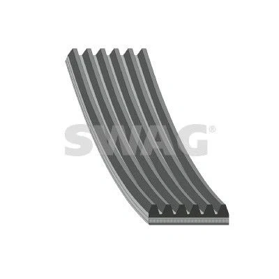 Imagem de SWAG 30 92 8916 Correia trapezoidal estriada 1050 6 OPEL: Astra H Caravan, GTC, Hatchback, VOLKSWAGEN: GOLF 5, Caddy 3,