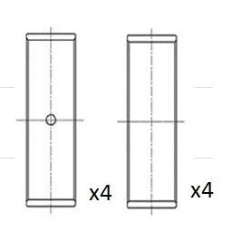Imagem de FAI AutoParts BB2022 STD Capas de Biela OPEL: Corsa D Hatchback, C Van, Astra J FIAT: Strada Pick up, Punto II Hatchback