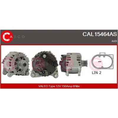Imagem de CASCO CAL10249AS Alternador 12V 90A VOLKSWAGEN: Passat B5 Sedan, GP Variant, AUDI: A4 Avant, A6 C5 Sedan