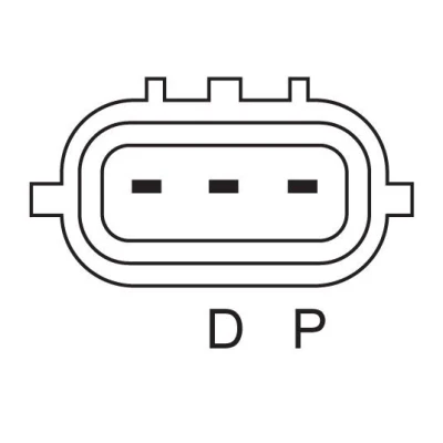 Imagem de BOSCH 0 986 083 970 Alternador 14V 100A