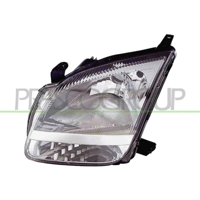 Imagem de PRASCO SZ3204804 Farol Principal esquerda H4 transparente para circulação pela direita com porta lâmpadas