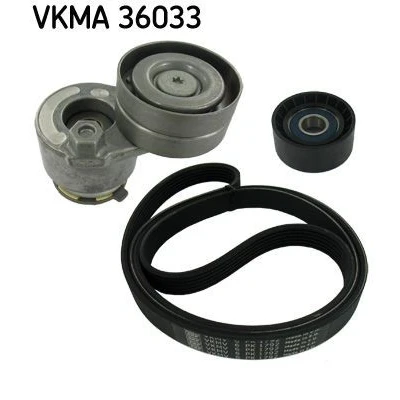 Imagem de SKF VKMA 36033 Jogo de correias trapezoidais estriadas RENAULT: TRAFIC 2 Kasten, LAGUNA 1,