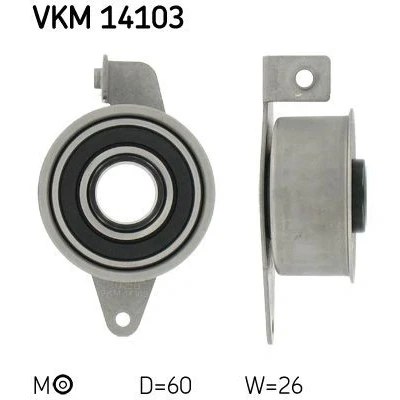 Imagem de SKF VKM 14103 Rolo tensor, correia dentada FORD: FIESTA Mk4 Van, Sierra Mk2 Hatchback, 3