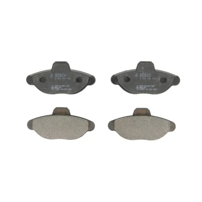 Imagem de BOSCH 0 986 460 968 Jogo de pastilhas para travão disco Baixo teor metálico com chapa anti ruído FIAT: Cinquecento