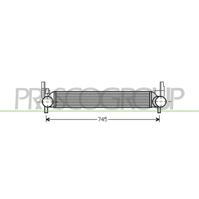 Imagem de PRASCO AD120N001 Intercooler VOLKSWAGEN: Polo V Hatchback, AUDI: A1 Sportback, SKODA: Fabia 2