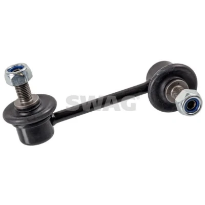 Imagem de SWAG 83 93 3918 barra / escora, estabilizadora 104 M10 x 1,25 com porca autoblocante Aço preto MAZDA: MX 5 3, RX 8
