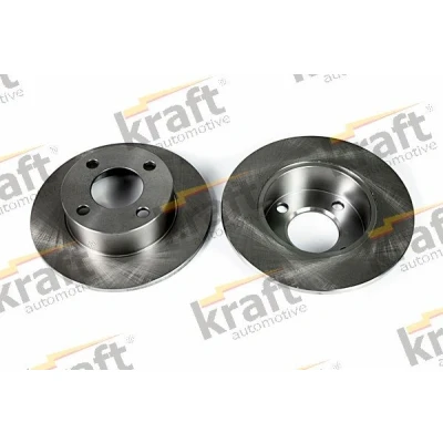 Imagem de KRAFT 6050010 Disco de travão 245, 245,0 9,9 4 cheio AUDI: 80 B3, B4 Avant, Sedan