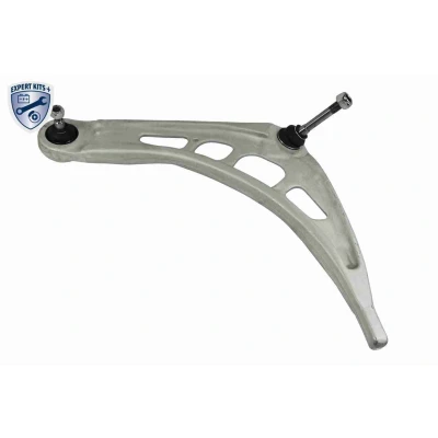 Imagem de VAICO V20 0293 Braço de suspensão Original Quality sem suporte apoio borracha Eixo dianteiro, lado esquerdo transversal Alumínio