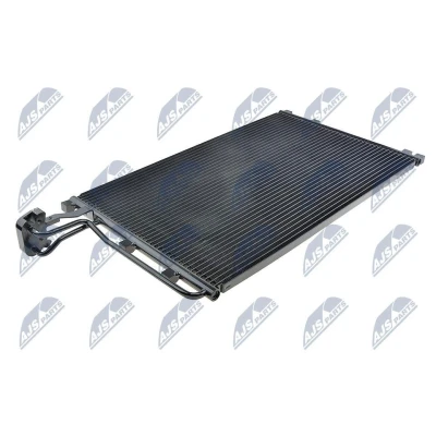 Imagem de NTY CCS VV 008 Condensador sem secador Alumínio 658mm VOLVO: C30, S40 II, V50