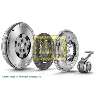 Imagem de LuK 600 0378 00 Kit de Embraiagem com desembraiagem central volante do motor, jogo parafusos NISSAN: Qashqai / Qashqai+2 I, 2
