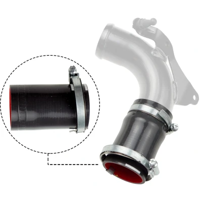 Imagem de GATES 09 0667 Mangueira Para o Turbocompressor Silicone VOLVO: V40 Hatchback, V50, C30, FORD: FOCUS 3 Turnier, Grand C Max