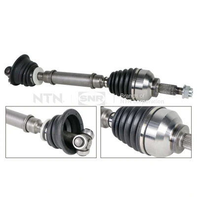 Imagem de SNR DK55.297 Veio de transmissão Eixo dianteiro, lado esquerdo 632mm RENAULT: LAGUNA 2 Grandtour,