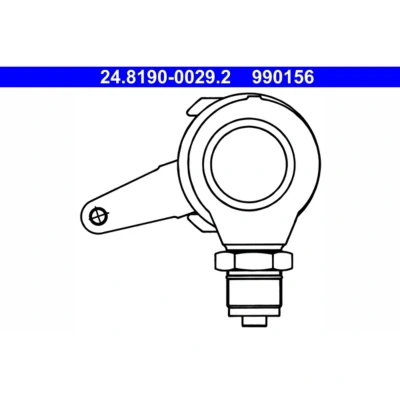 Imagem de Alavanca, pinça de travão, Travão estacionamento ATE 24.8190 0029.2