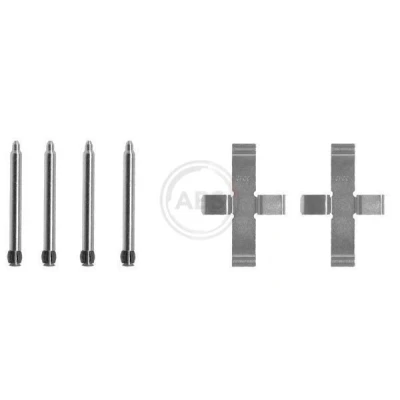 Imagem de A.B.S. 1076Q Kit de acessórios, pastilhas travão