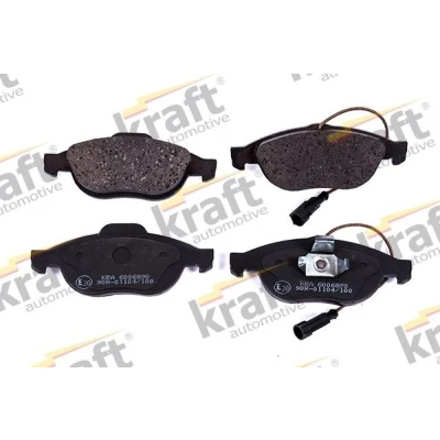 Imagem de KRAFT 6006890 Jogo de pastilhas para travão disco Eixo dianteiro incl. contacto aviso desgaste ALFA ROMEO: 156 Sportwagon, Sedan
