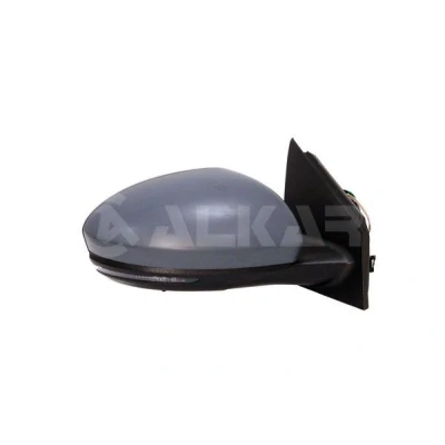 Imagem de Espelho retrovisor Alkar 6144237 à direita com subcapa elétrico aquecível, sensor de temeperatura, convexo para veículo volante esquerda