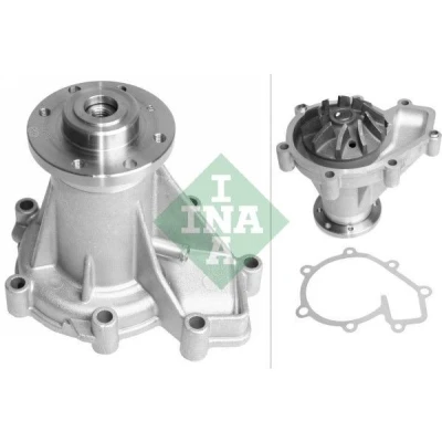 Imagem de INA 538 0207 10 Bomba de água para accionamento da correia trapezoidal estriada MERCEDES BENZ: Classe C Sedan, T modell, E modell