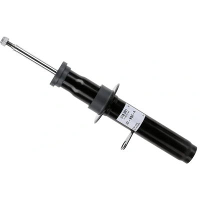 Imagem de SACHS 318 091 Amortecedor à direita Pressão do gás Tubo duplo com assento de mola cavilha em cima BMW: 5 Touring