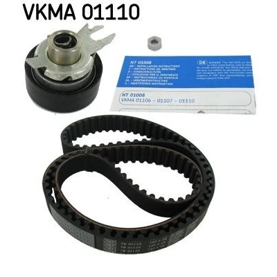 Imagem de SKF VKMA 01110 Jogo de correias dentadas 137 com perfil dentado arredondado SEAT: Ibiza 2, Córdoba I Sedan, Inca, VOLKSWAGEN: GOLF 3