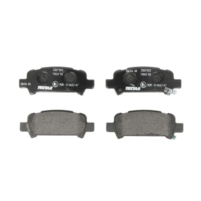 Imagem de TEXTAR 2357202 Jogo de pastilhas para travão disco com avisador sonoro desgaste SUBARU: Impreza II Sedan, I Legacy 4