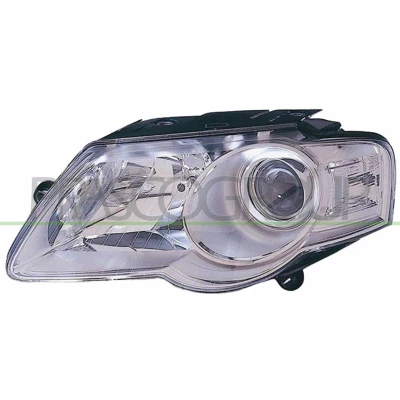 Imagem de PRASCO VG0544904 Farol Principal esquerda H7/H7 com motor de regulação do alcance dos faróis VOLKSWAGEN: Passat B6 Variant, Sedan