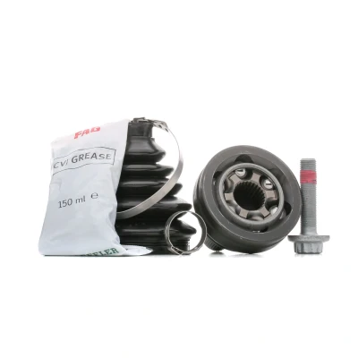 Imagem de FAG 771 0016 30 Ponteira de Transmissão Termoplástico VOLKSWAGEN: Caddy 3, Golf 6, 5, AUDI: A3 Hatchback, Q5, SEAT: Leon II Hatchback endado,