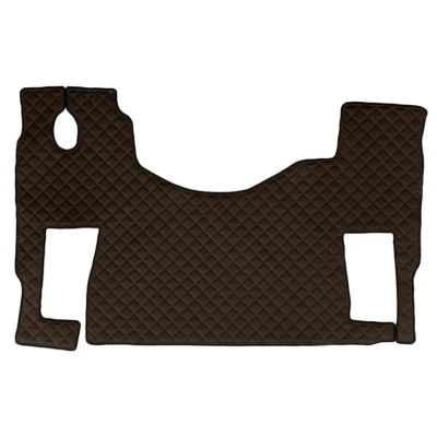 Imagem de F CORE FL23 BROWN Conjunto de tapete chão Couro artificial à frente 1 castanho