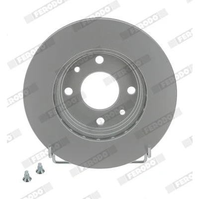 Imagem de FERODO PREMIER Coat+ disc DDF158C Disco de travão 238 20 4 ventilado revestido com parafusos RENAULT: CLIO 2, Kangoo I Express, 2 Kasten