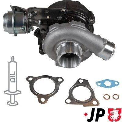 Imagem de JP GROUP 3517401000 Turbocompressor accionado pelos gases de escape, Turbo geometria variável (VTG) com juntas KIA: CARENS 3