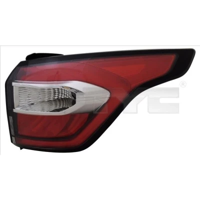 Imagem de TYC 11 14711 26 9 Farolim à direita LED Vermelho com porta lâmpadas FORD: KUGA 2