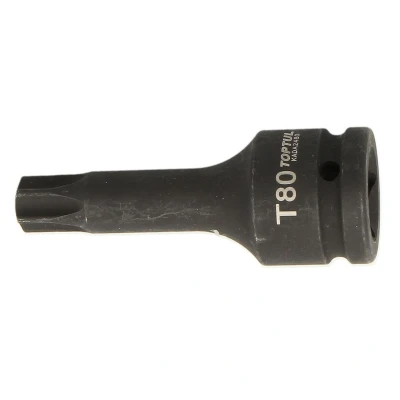 Imagem de Chaves de impacto 1&quot; 6 pontos TOPTUL 3/4 zoll T80, dimensão 105mm