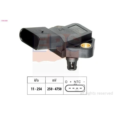 Imagem de EPS 1.993.083 Sensor 11kPa 254kPa sem peças de conexão Made in Italy OE Equivalent AUDI: A6 C6 Avant