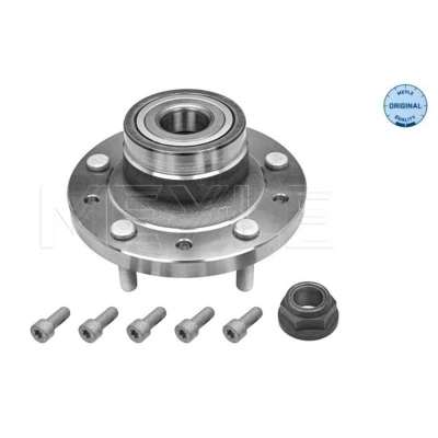 Imagem de MEYLE 714 752 0018 Cubo da roda 5 160 com o rolamento integrado material de montagem Eixo traseiro