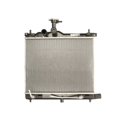Imagem de NISSENS 67547 Radiador, arrefecimento do motor Alumínio 348 442 21 Aletas de refrigeração soldadas