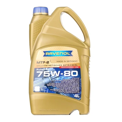 Imagem de RAVENOL MTF 2 1221103 004 01 999 Óleo de caixa velocidades 75W 80 4l BMW: 3 Sedan, Touring, LAND ROVER: Defender Pick up, Discovery 1