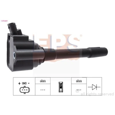 Imagem de EPS 1.970.651 Bobina de ignição FIAT: Tipo Carrinha