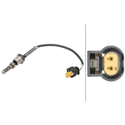 Imagem de HELLA 6PT 358 181 511 Sensor com ganchos de fixação no cabo