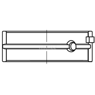 Imagem de MAHLE ORIGINAL 209 HL 21578 000 Chumaceira da cambota