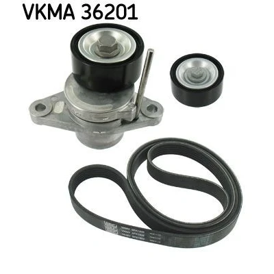 Imagem de SKF VKMA 36201 Jogo de correias trapezoidais estriadas DACIA: LOGAN MCV 2, Lodgy, Duster SUV, RENAULT: LAGUNA 3 Grandtour