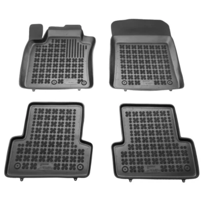 Imagem de REZAW PLAST 201903 Conjunto de tapete chão Borracha à frente e atrás preto RENAULT: CLIO 4, Captur, 3