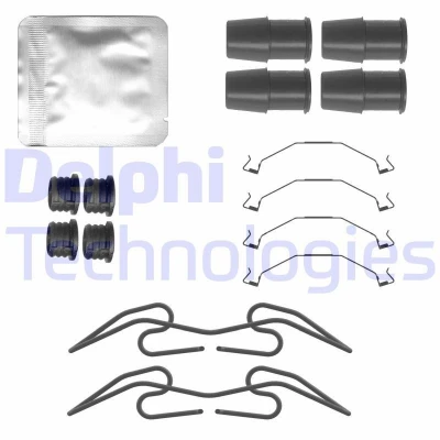 Imagem de DELPHI LX0783 Kit de acessórios, pastilhas travão