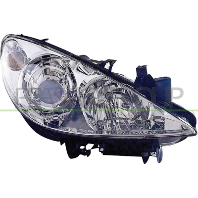 Imagem de PRASCO PG4224903 Farol Principal à direita H1, H7 com motor de regulação do alcance dos faróis PEUGEOT: 307 Hatchback, SW, Carrinha