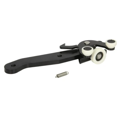 Imagem de ROLL VWT509ZL Guia dos roletes, Porta corrediça à esquerda, em baixo, de correr com suporte, mola VOLKSWAGEN: Multivan 5 (7HM