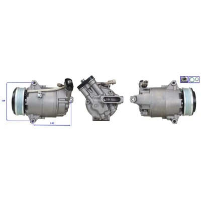 Imagem de LUCAS ACP346 Compressor PAG 46 R 134a com juntas OPEL: Astra H Caravan, G CC, Hatchback, VAUXHALL: Mk5 Kombi