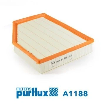 Imagem de PURFLUX A1188 Filtro de ar 47 231 292 Cartucho filtrante BMW: 5 Sedan, Touring, 6 Coupe