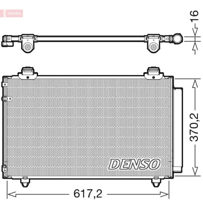 Imagem de Condensador, ar condicionado DENSO DCN50112