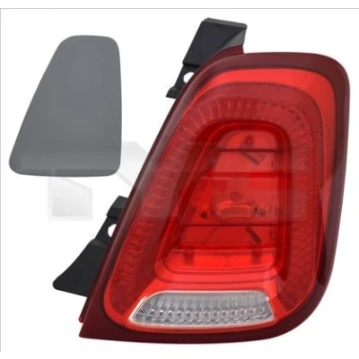 Imagem de TYC 11 14114 2 Farolim esquerda sem porta lâmpadas FIAT: 500 C Cabrio