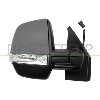 Imagem de Espelho retrovisor Prasco FT9107343 à direita com subcapa elétrico aquecível, ajustável pelo interior FIAT: Doblo II Van / Carrinha